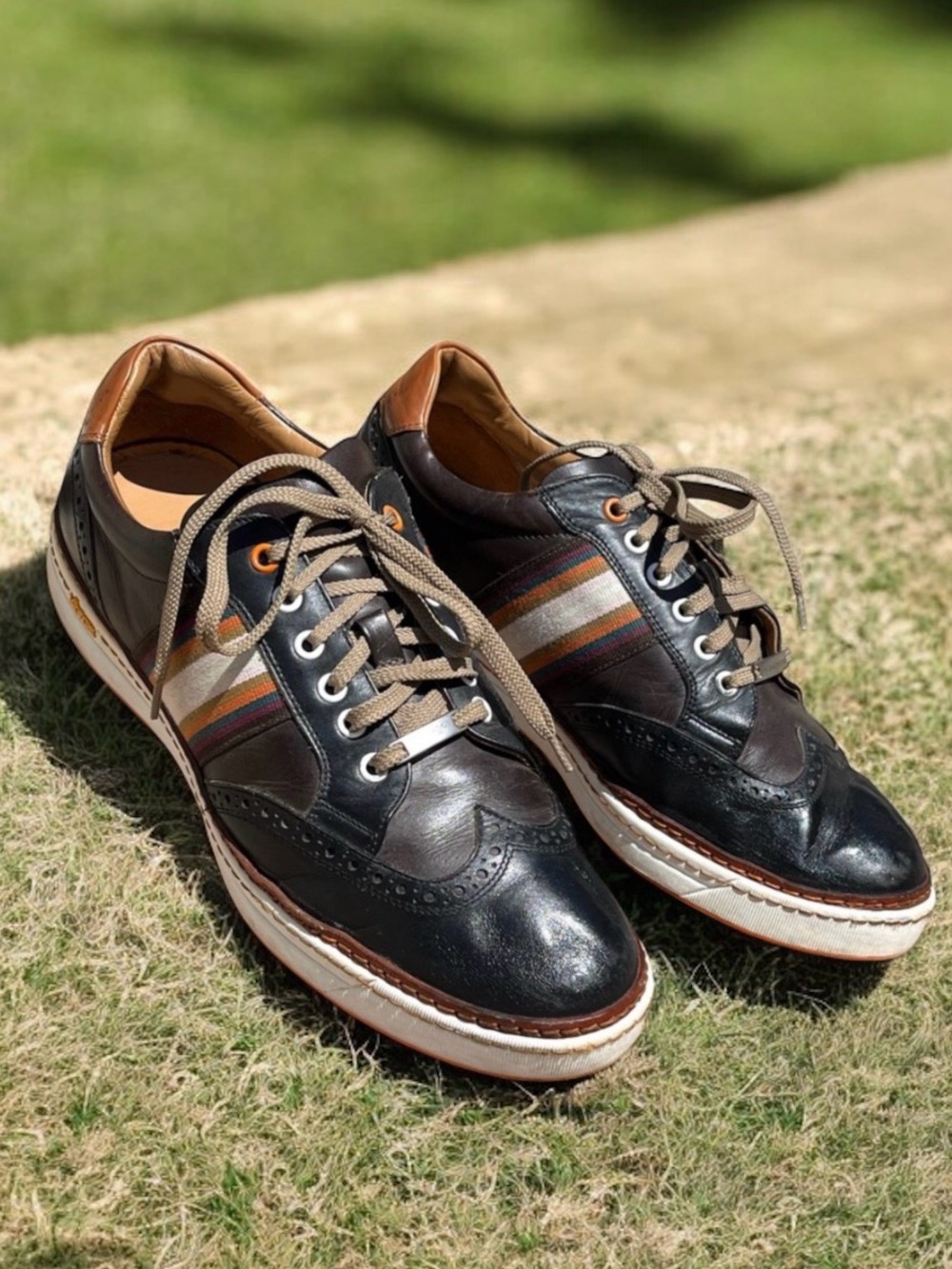 Royal Albatross Kingman Men's Wingtip Style Golf Shoe